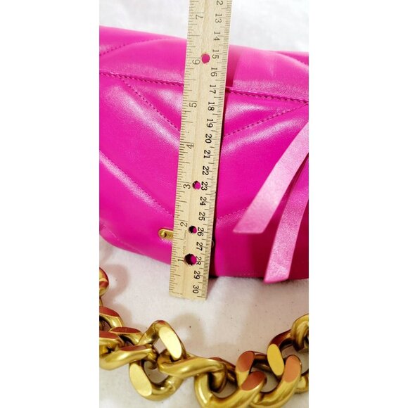 Rebecca Minkoff Women's Cosmic Edie Maxi Crescent Crossbody Bag Chunky Chain NWT - Picture 9 of 11